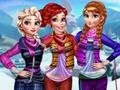 Oyunu Prensesler Arendelle'yi ziyaret ediyor çevrimiçi