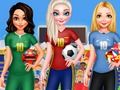 Oyunu BFF Prensesi için Futbol 2018'de Oy Ver çevrimiçi