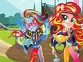 Oyunu Equestria'dan kızlar. Arkadaşlık Oyunları: Motokros  çevrimiçi