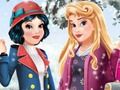 Oyunu Aurora ve Pamuk Prenses Kış Modası çevrimiçi