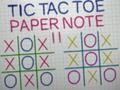 Oyunu Tic Tac Toe Kağıt Notu II çevrimiçi Oyunu Tic Tac Toe Kağıt Notu II çevrimiçi