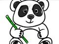 Oyunu Okula Dönüş: Panda Boyama  çevrimiçi