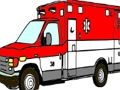 Oyunu Ambulans Kamyonları Boyama Sayfaları çevrimiçi