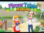 Oyunu Çiçek Üçlü Mahjong  çevrimiçi