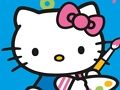 Oyunu Hello Kitty ile Numaraya Göre Renk  çevrimiçi