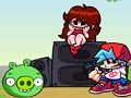 Oyunu Angry Birds'ten Friday Night Funkin 'vs PIG  çevrimiçi