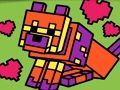 Oyunu Kolay Çocuklar için Boyama Mineblox çevrimiçi