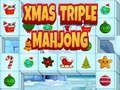 Oyunu Noel Üçlü Mahjong  çevrimiçi