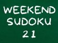 Oyunu Hafta Sonu Sudoku 21  çevrimiçi