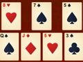 Oyunu Solitaire üst ve alt  çevrimiçi
