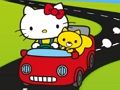 Oyunu Hello Kitty Araba Yapboz  çevrimiçi