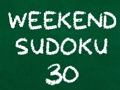 Oyunu Hafta Sonu Sudoku 30  çevrimiçi