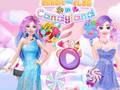 Oyunu Barbie ve Elsa Şeker Ülkesi'nde çevrimiçi