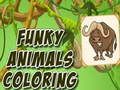 Oyunu Funky Hayvanlar Boyama  çevrimiçi