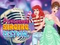 Oyunu Prensesler Şarkı Festivali çevrimiçi