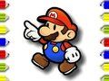 Oyunu Okula Dönüş Mario Boyama  çevrimiçi
