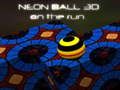 Oyunu Neon Top 3d kaçak  çevrimiçi