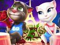 Oyunu Konuşan Tom ve Angela Boyama  çevrimiçi