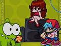 Oyunu Cut The Rope'dan Friday Night Funkin VS Om Nom  çevrimiçi