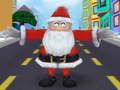 Oyunu Santa City Run Caddesi  çevrimiçi