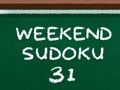 Oyunu Hafta Sonu Sudoku 31  çevrimiçi