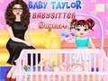 Oyunu Baby Taylor Bebek bakıcısı Kreş  çevrimiçi