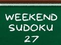 Oyunu Hafta Sonu Sudoku 27  çevrimiçi