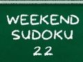 Oyunu Hafta Sonu Sudoku 22  çevrimiçi