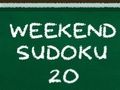 Oyunu Haftasonu Sudoku 20  çevrimiçi