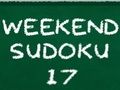 Oyunu Hafta Sonu Sudoku 17  çevrimiçi