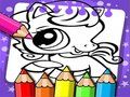 Oyunu Littlest Pet Shop Boyama Kitabı  çevrimiçi