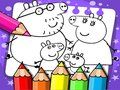 Oyunu Peppa Domuz Boyama Kitabı  çevrimiçi