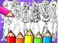 Oyunu Monster High Boyama Kitabı  çevrimiçi