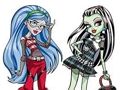 Oyunu Monster High için Boyama Kitabı  çevrimiçi