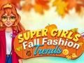 Oyunu Süper Kızlar Sonbahar Moda Trendleri  çevrimiçi