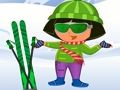 Oyunu Dora Kayak Giydirme  çevrimiçi