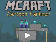 Oyunu Mcraft Karikatür Parkur  çevrimiçi
