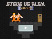 Oyunu Steve vs Alex Jailbreak çevrimiçi