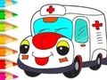 Oyunu Boyama Kitabı: Ambulans  çevrimiçi