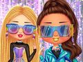 Oyunu BFF'ler Holografik Fütüristik Moda  çevrimiçi