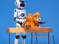 Oyunu Boyama Kitabı: Robot Ve Köpek  çevrimiçi