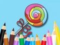 Oyunu Boyama Kitabı: Lolipop  çevrimiçi