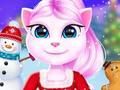 Oyunu Kedi Kız Noel Süsleme Oyunu çevrimiçi