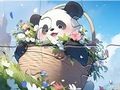 Oyunu Yapboz: Battaniye Panda  çevrimiçi