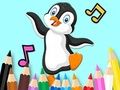 Oyunu Boyama Kitabı: Dans Eden Penguen  çevrimiçi