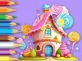 Oyunu Boyama Kitabı: Lolipop Evi  çevrimiçi