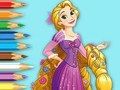 Oyunu Boyama Kitabı: Prenses Rapunzel  çevrimiçi