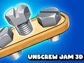 Oyunu Jam 3d'nin vidalarını sökün  çevrimiçi