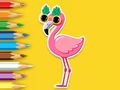 Oyunu Boyama Kitabı: Flamingo  çevrimiçi