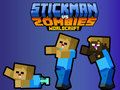 Oyunu Stickman ve Zombiler WorldCraft çevrimiçi